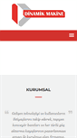 Mobile Screenshot of dinamikmakine.com